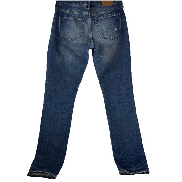 Madewell Slim Boyfriend Jean Size 24 Distressed - Picture 4 of 7